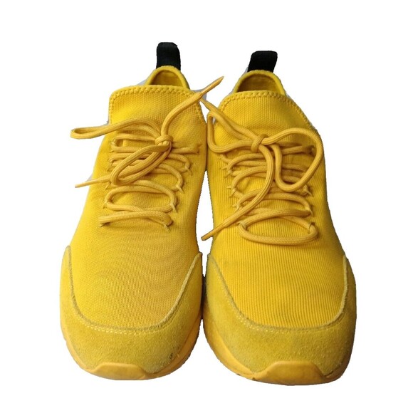 Diesel S-Kby Stripe Sneakers Mens Size 12.5 Shoes Yellow Retail $178 main image 7